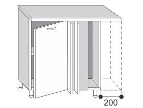 2.10.1у Шкаф-стол, УНИ в Верхнем Уфалее - verhnij-ufalej.mebel74.com | фото