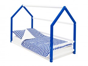 Детская кровать-домик Монтессори Svogen сине-белый в Верхнем Уфалее - verhnij-ufalej.mebel74.com | фото 1