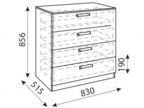 Комод Дуглас модуль 6 в Верхнем Уфалее - verhnij-ufalej.mebel74.com | фото 2