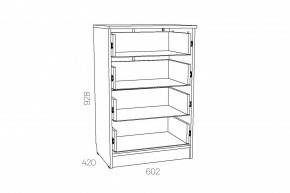 Комод Оливия НМ 040.38 Х в Верхнем Уфалее - verhnij-ufalej.mebel74.com | фото 3