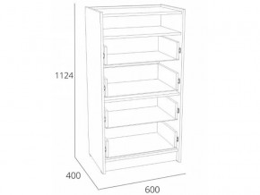 Комод Оттавия НМ 011.03 Антрацит в Верхнем Уфалее - verhnij-ufalej.mebel74.com | фото 2