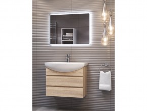 Комплект мебели в ванную Wing 600-0-2 подвесной сонома в Верхнем Уфалее - verhnij-ufalej.mebel74.com | фото