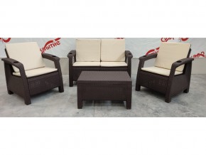 Комплект уличной мебели Yalta Premium Terrace Set шоколадный в Верхнем Уфалее - verhnij-ufalej.mebel74.com | фото