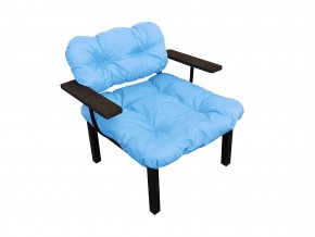 Кресло Дачное голубая подушка в Верхнем Уфалее - verhnij-ufalej.mebel74.com | фото