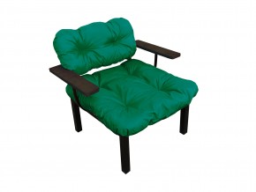 Кресло Дачное зелёная подушка в Верхнем Уфалее - verhnij-ufalej.mebel74.com | фото 1