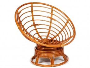 Кресло-качалка Papasan w 23/01 B с подушкой Cognac, флок Олива в Верхнем Уфалее - verhnij-ufalej.mebel74.com | фото 4