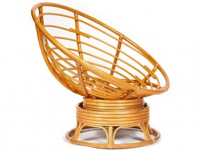 Кресло-качалка Papasan w 23/01 B с подушкой Honey, ткань Коричневый в Верхнем Уфалее - verhnij-ufalej.mebel74.com | фото 2