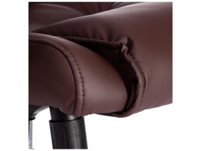 Кресло офисное Bergamo кожзам коричневый 36-36 в Верхнем Уфалее - verhnij-ufalej.mebel74.com | фото 4