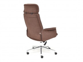 Кресло офисное Charm флок коричневый в Верхнем Уфалее - verhnij-ufalej.mebel74.com | фото 3