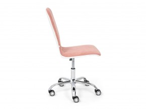 Кресло офисное Rio флок розовый/белый в Верхнем Уфалее - verhnij-ufalej.mebel74.com | фото 3