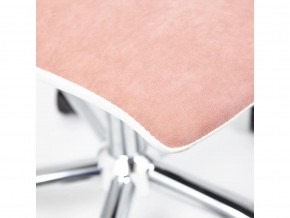 Кресло офисное Rio флок розовый/белый в Верхнем Уфалее - verhnij-ufalej.mebel74.com | фото 5