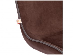 Кресло офисное Style флок коричневый в Верхнем Уфалее - verhnij-ufalej.mebel74.com | фото 4