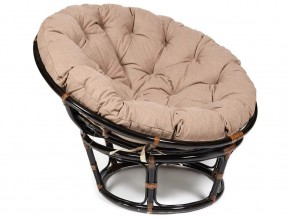 Кресло Papasan 23/01 W с подушкой Antique brown, экошерсть Коричневый в Верхнем Уфалее - verhnij-ufalej.mebel74.com | фото