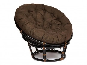 Кресло Papasan 23/01 W с подушкой Antique brown, ткань Коричневый в Верхнем Уфалее - verhnij-ufalej.mebel74.com | фото