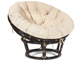 Кресло Papasan 23/01 W с подушкой Antique brown, ткань Старт в Верхнем Уфалее - verhnij-ufalej.mebel74.com | фото