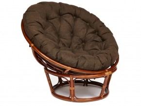 Кресло Papasan 23/01 W с подушкой Pecan, ткань Коричневый в Верхнем Уфалее - verhnij-ufalej.mebel74.com | фото