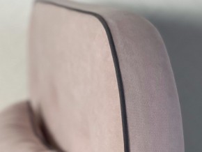 Кровать 900 Лео велюр нежно-розовый в Верхнем Уфалее - verhnij-ufalej.mebel74.com | фото 5