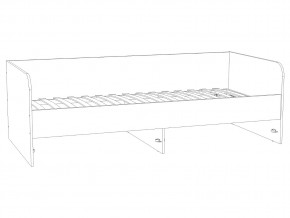 Кровать Банни НМ 041.38 фасад Бисквит в Верхнем Уфалее - verhnij-ufalej.mebel74.com | фото 3