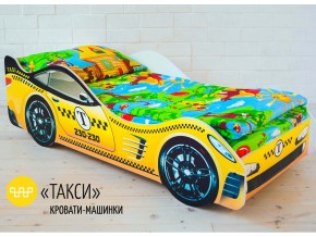Кровать детская машина Такси в Верхнем Уфалее - verhnij-ufalej.mebel74.com | фото