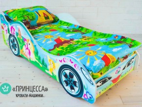 Кровать детская машинка Принцесса в Верхнем Уфалее - verhnij-ufalej.mebel74.com | фото 1