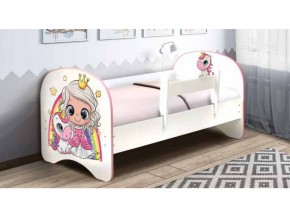 Кровать детская с фотопечатью без ящика Принцесса 700*1400 в Верхнем Уфалее - verhnij-ufalej.mebel74.com | фото