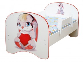 Кровать детская с фотопечатью без ящика Зайчик 700*1400 в Верхнем Уфалее - verhnij-ufalej.mebel74.com | фото