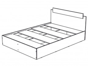 Кровать Эко 1200 венге-лоредо в Верхнем Уфалее - verhnij-ufalej.mebel74.com | фото 2