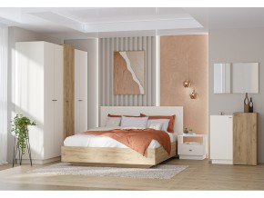 Кровать Квадро арт.031-М1 1400 миндаль в Верхнем Уфалее - verhnij-ufalej.mebel74.com | фото 2