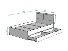 Кровать Ольга L45 ширина 1200 в Верхнем Уфалее - verhnij-ufalej.mebel74.com | фото 3