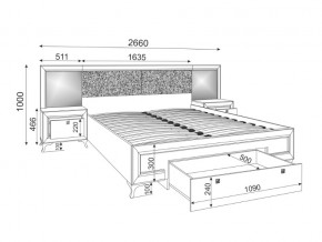 Кровать ортопедическая 1600 Саванна М06 в Верхнем Уфалее - verhnij-ufalej.mebel74.com | фото 2