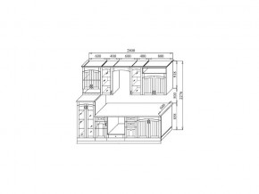 Кухня Кантри 2800 мм в Верхнем Уфалее - verhnij-ufalej.mebel74.com | фото 2