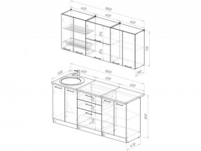 Кухонный гарнитур Антика макси 2 1800 мм в Верхнем Уфалее - verhnij-ufalej.mebel74.com | фото 6