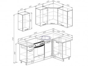 Кухонный гарнитур Бланка 2000х1200 в Верхнем Уфалее - verhnij-ufalej.mebel74.com | фото 2