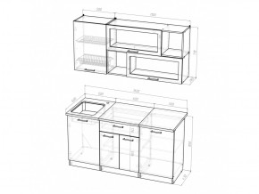 Кухонный гарнитур Кира стандарт 1600 мм в Верхнем Уфалее - verhnij-ufalej.mebel74.com | фото 5