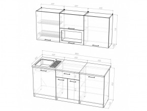 Кухонный гарнитур Ольга макси 1 1800 мм в Верхнем Уфалее - verhnij-ufalej.mebel74.com | фото 5