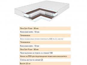 Матрас Шалла 120х200 в Верхнем Уфалее - verhnij-ufalej.mebel74.com | фото 2