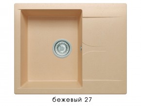 Мойка гранитная Gals-620 Бежевый 27 в Верхнем Уфалее - verhnij-ufalej.mebel74.com | фото