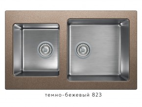 Мойка комбинированная Tolero twist TTS-840 Темно-бежевый 823 в Верхнем Уфалее - verhnij-ufalej.mebel74.com | фото