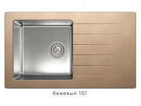 Мойка комбинированная Tolero twist TTS-860 Бежевый 101 в Верхнем Уфалее - verhnij-ufalej.mebel74.com | фото