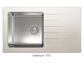 Мойка комбинированная Tolero twist TTS-860 Сафари 102 в Верхнем Уфалее - verhnij-ufalej.mebel74.com | фото