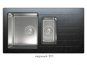 Мойка комбинированная Tolero twist TTS-890 Черный 911 в Верхнем Уфалее - verhnij-ufalej.mebel74.com | фото