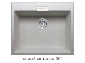 Мойка кварцевая Tolero Loft TL-580 Серый металлик 001 в Верхнем Уфалее - verhnij-ufalej.mebel74.com | фото