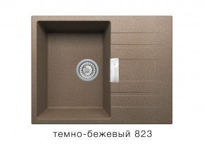 Мойка кварцевая Tolero Loft TL-650 Темно-бежевый 823 в Верхнем Уфалее - verhnij-ufalej.mebel74.com | фото