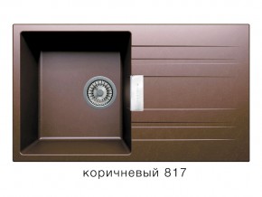 Мойка кварцевая Tolero Loft TL-750 Коричневый 817 в Верхнем Уфалее - verhnij-ufalej.mebel74.com | фото