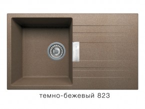 Мойка кварцевая Tolero Loft TL-750 Темно-бежевый 823 в Верхнем Уфалее - verhnij-ufalej.mebel74.com | фото