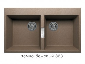 Мойка кварцевая Tolero Loft TL-862 Темно-бежевый 823 в Верхнем Уфалее - verhnij-ufalej.mebel74.com | фото