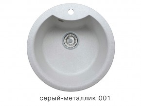 Мойка кварцевая Tolero R-108E Серый металлик 001 в Верхнем Уфалее - verhnij-ufalej.mebel74.com | фото