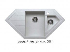 Мойка кварцевая Tolero R-114 Серый металлик 001 в Верхнем Уфалее - verhnij-ufalej.mebel74.com | фото