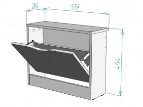 Обувница W100 в Верхнем Уфалее - verhnij-ufalej.mebel74.com | фото 3