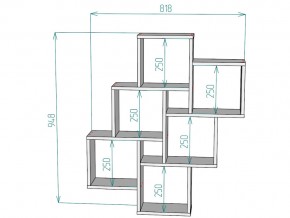 Полка S13 в Верхнем Уфалее - verhnij-ufalej.mebel74.com | фото 3